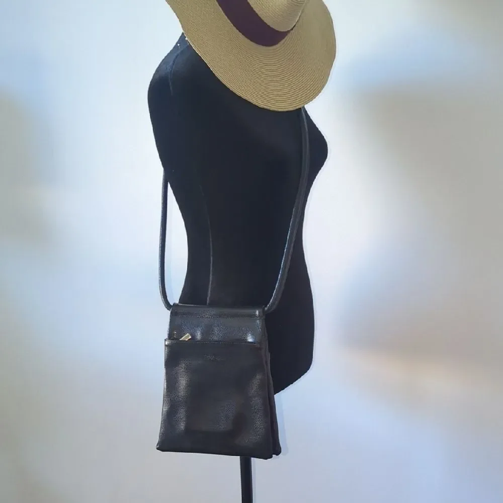Elegant Black Textured Bag